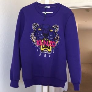 purple kenzo sweatshirt
